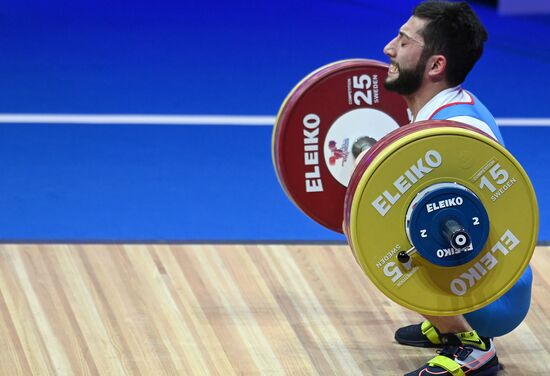 Russia Weightlifting European Championships