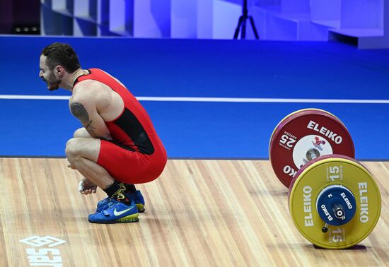 Russia Weightlifting European Championships