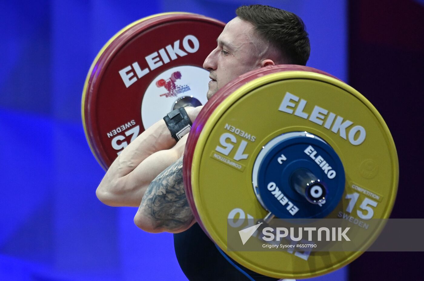 Russia Weightlifting European Championships