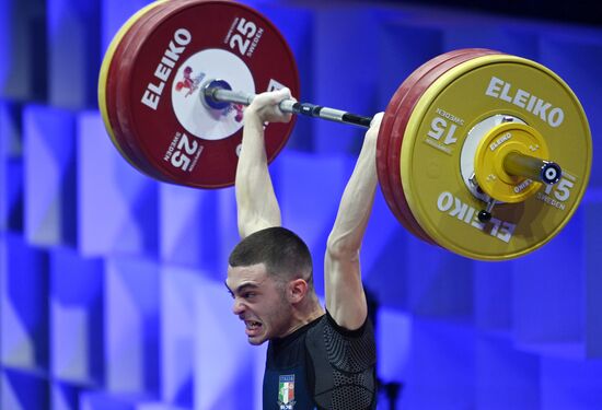 Russia Weightlifting European Championships