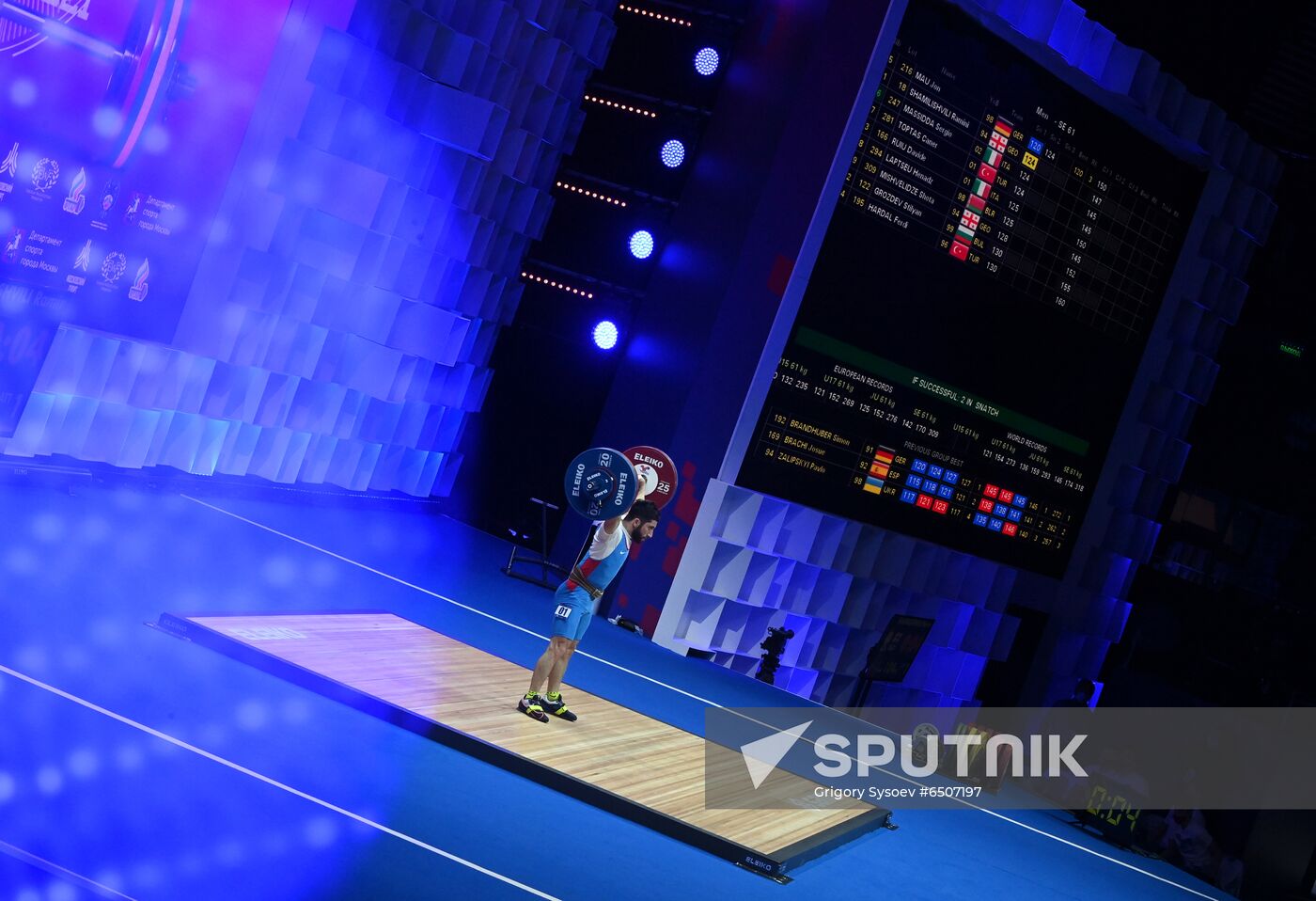 Russia Weightlifting European Championships