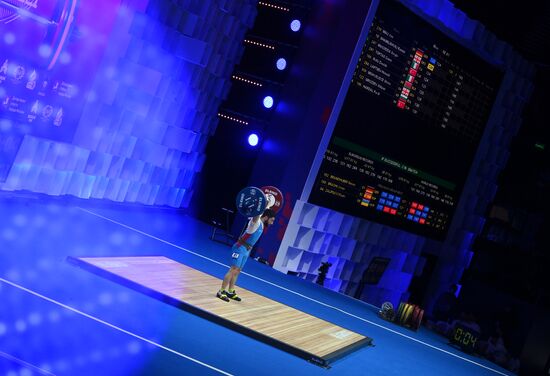 Russia Weightlifting European Championships