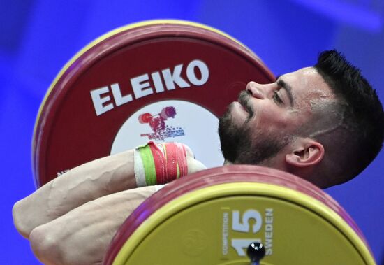 Russia Weightlifting European Championships