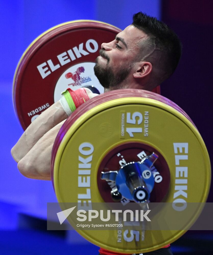 Russia Weightlifting European Championships