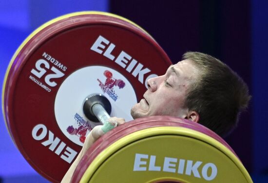 Russia Weightlifting European Championships