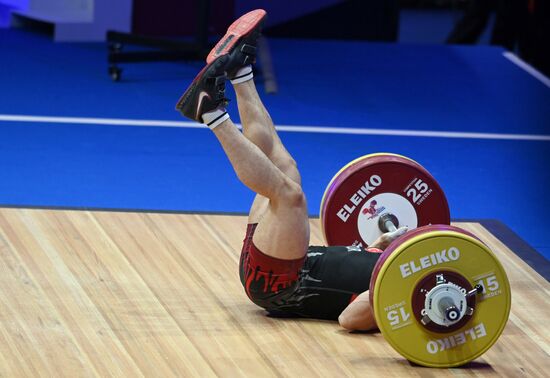Russia Weightlifting European Championships