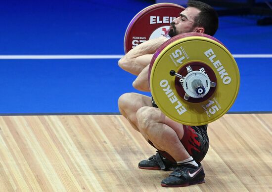 Russia Weightlifting European Championships