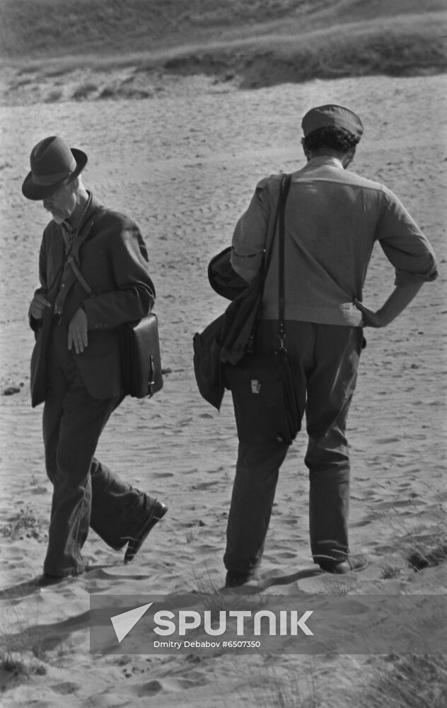 Archaeologist Otto Bader