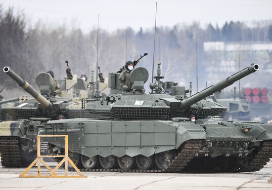 Russia Victory Day Parade Preparations