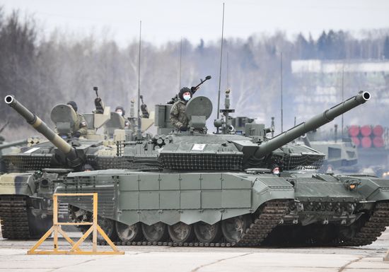 Russia Victory Day Parade Preparations