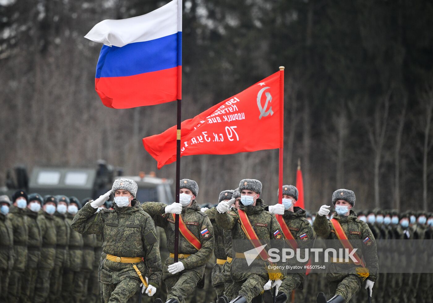 Russia Victory Day Parade Preparations