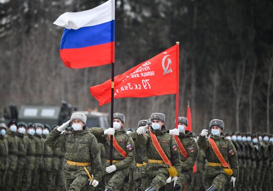 Russia Victory Day Parade Preparations