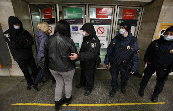 Ukraine Coronavirus Lockdown