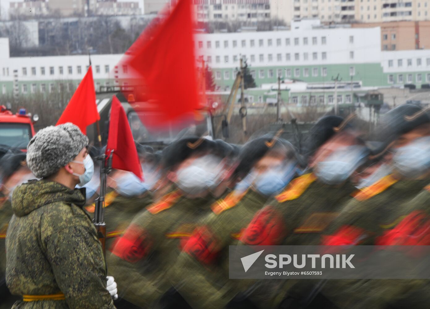 Russia Victory Day Parade Preparations