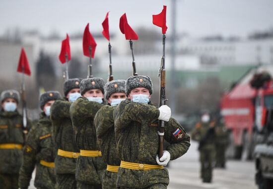 Russia Victory Day Parade Preparations