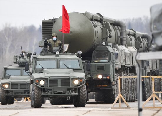 Russia Victory Day Parade Preparations