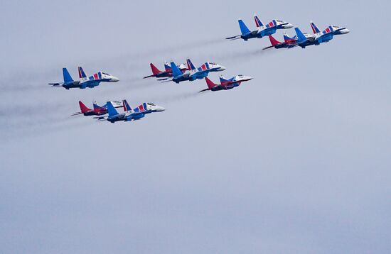 Russia Victory Day Parade Preparations