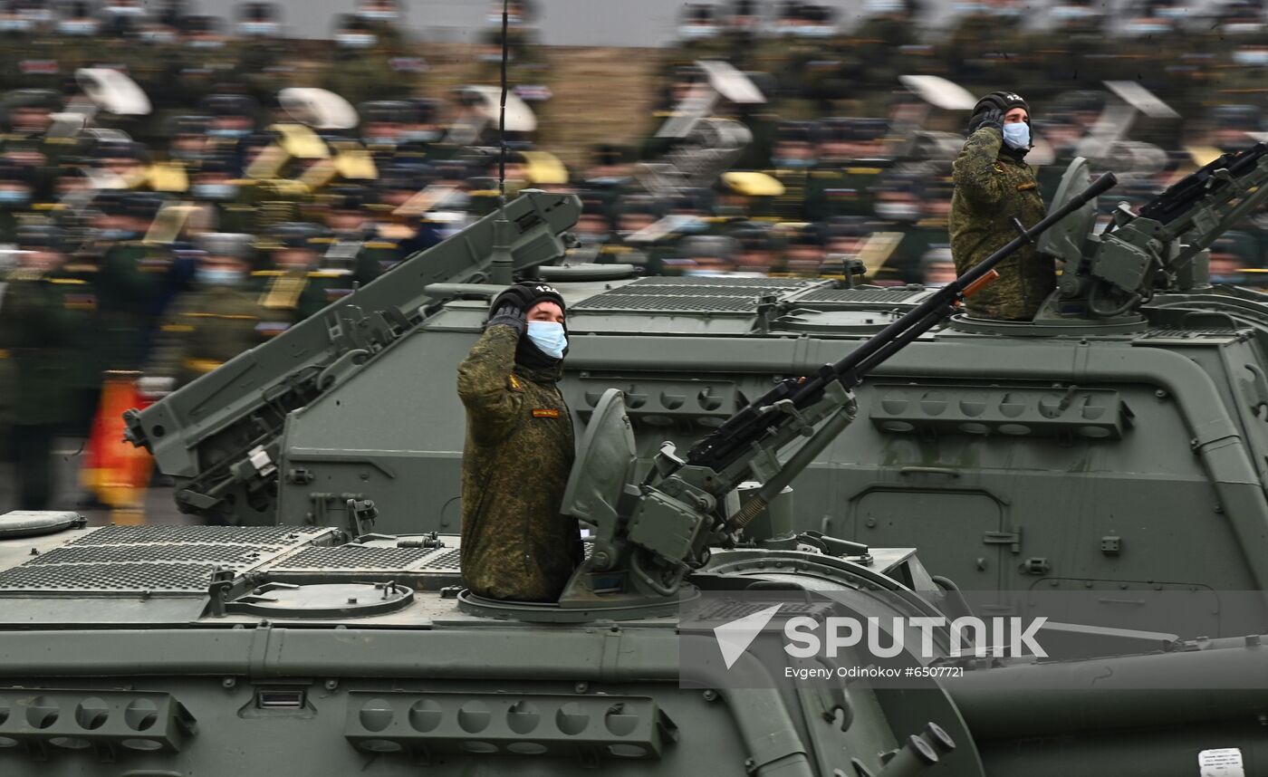 Russia Victory Day Parade Preparations