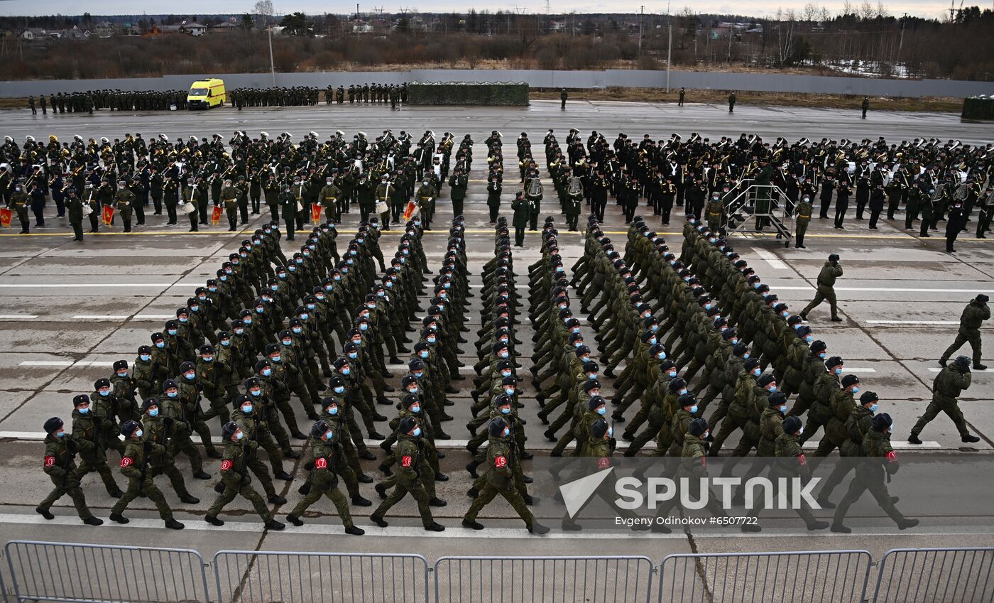 Russia Victory Day Parade Preparations