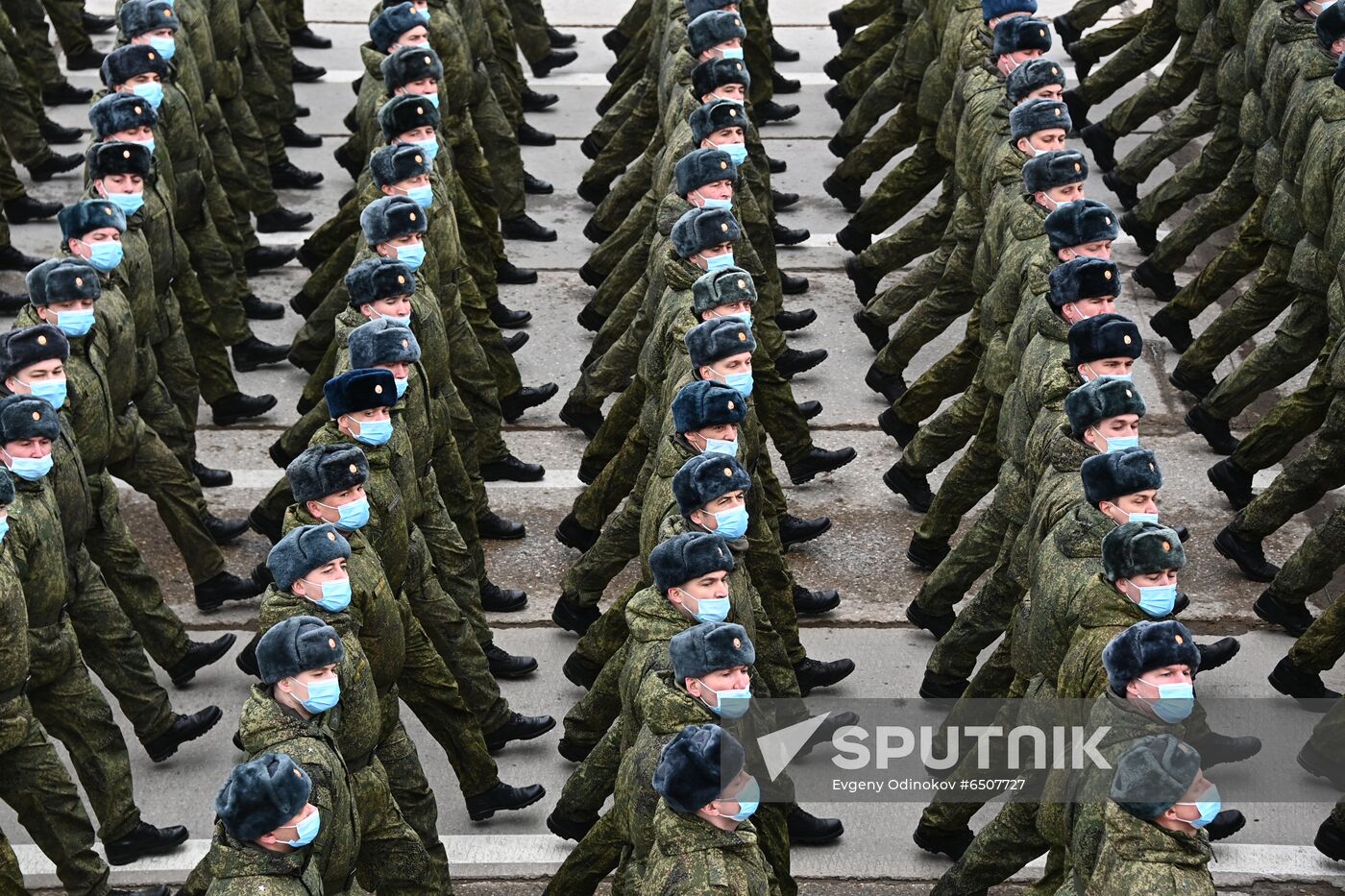 Russia Victory Day Parade Preparations