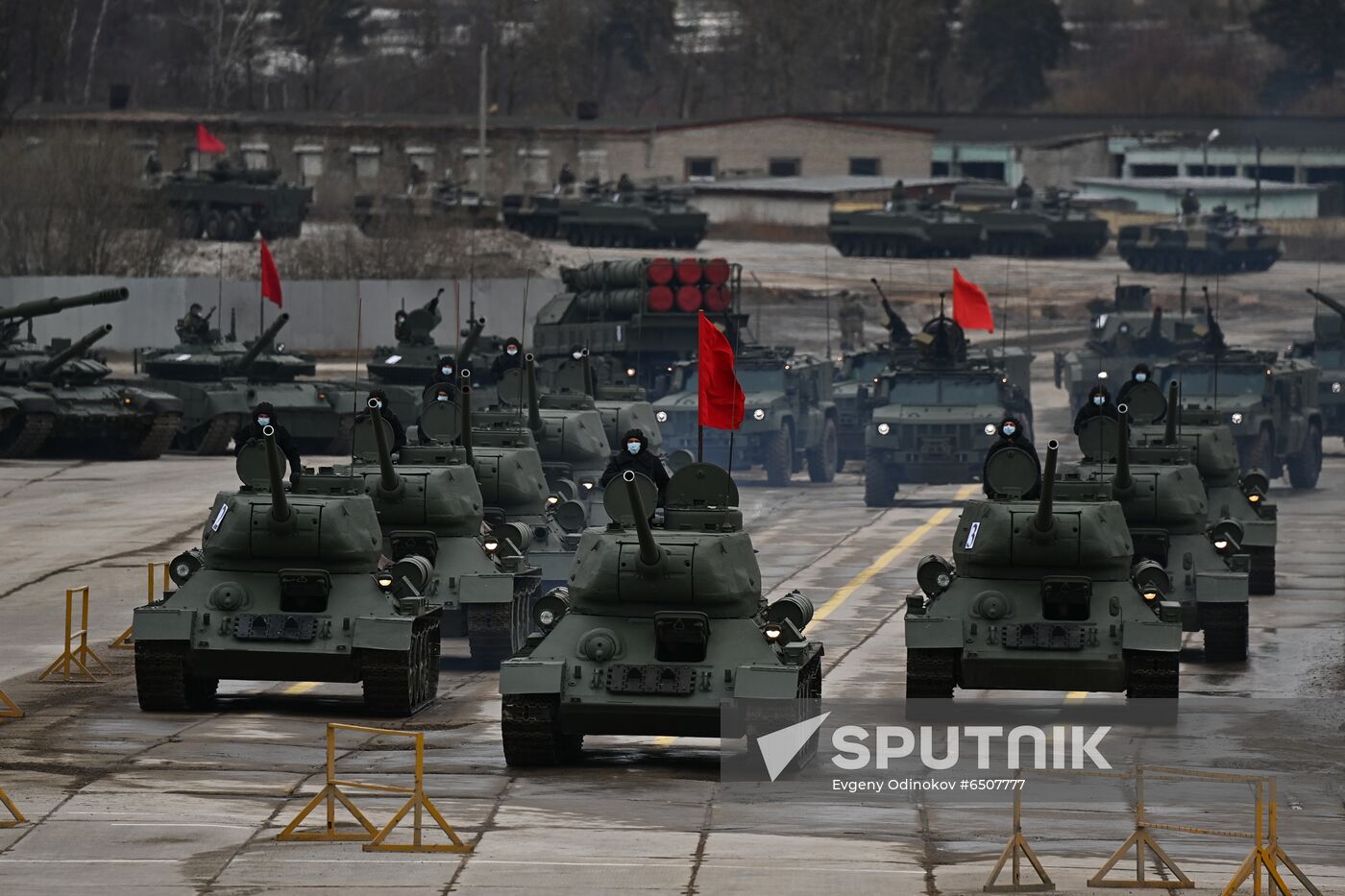 Russia Victory Day Parade Preparations