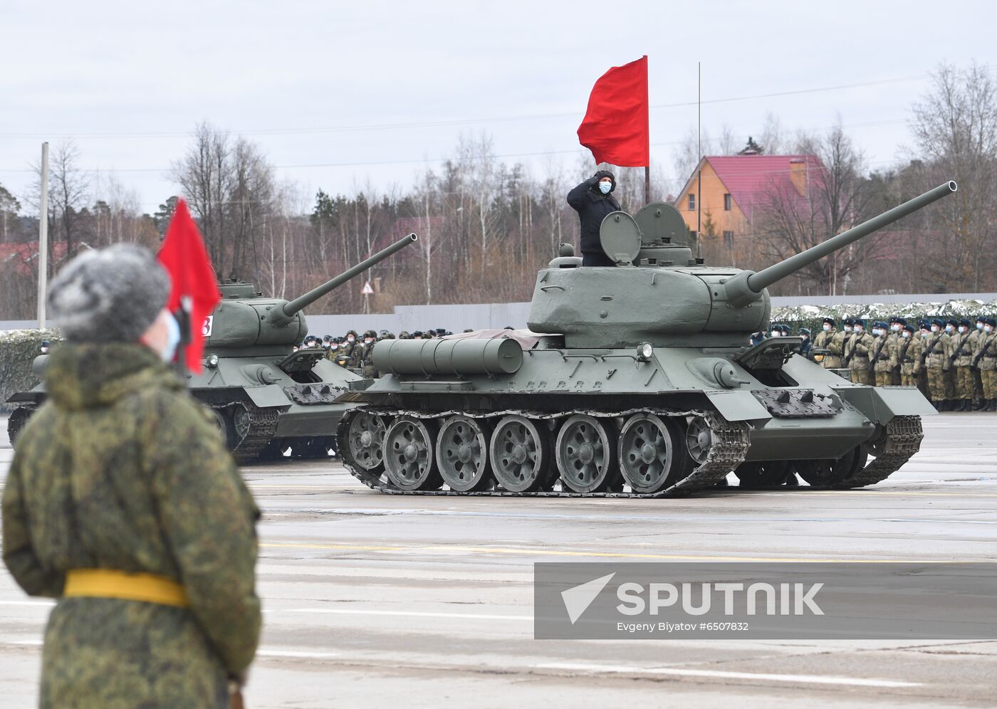 Russia Victory Day Parade Preparations