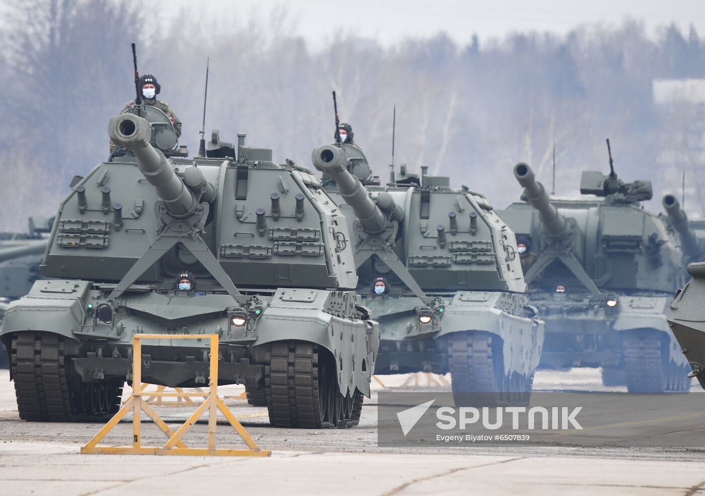 Russia Victory Day Parade Preparations