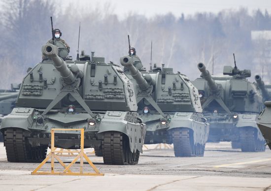 Russia Victory Day Parade Preparations