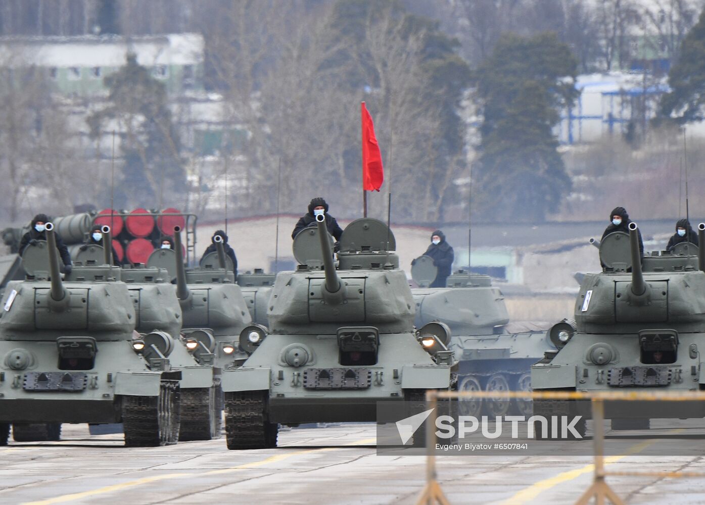 Russia Victory Day Parade Preparations