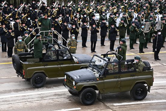 Russia Victory Day Parade Preparations