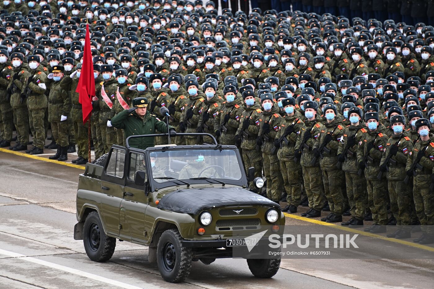 Russia Victory Day Parade Preparations