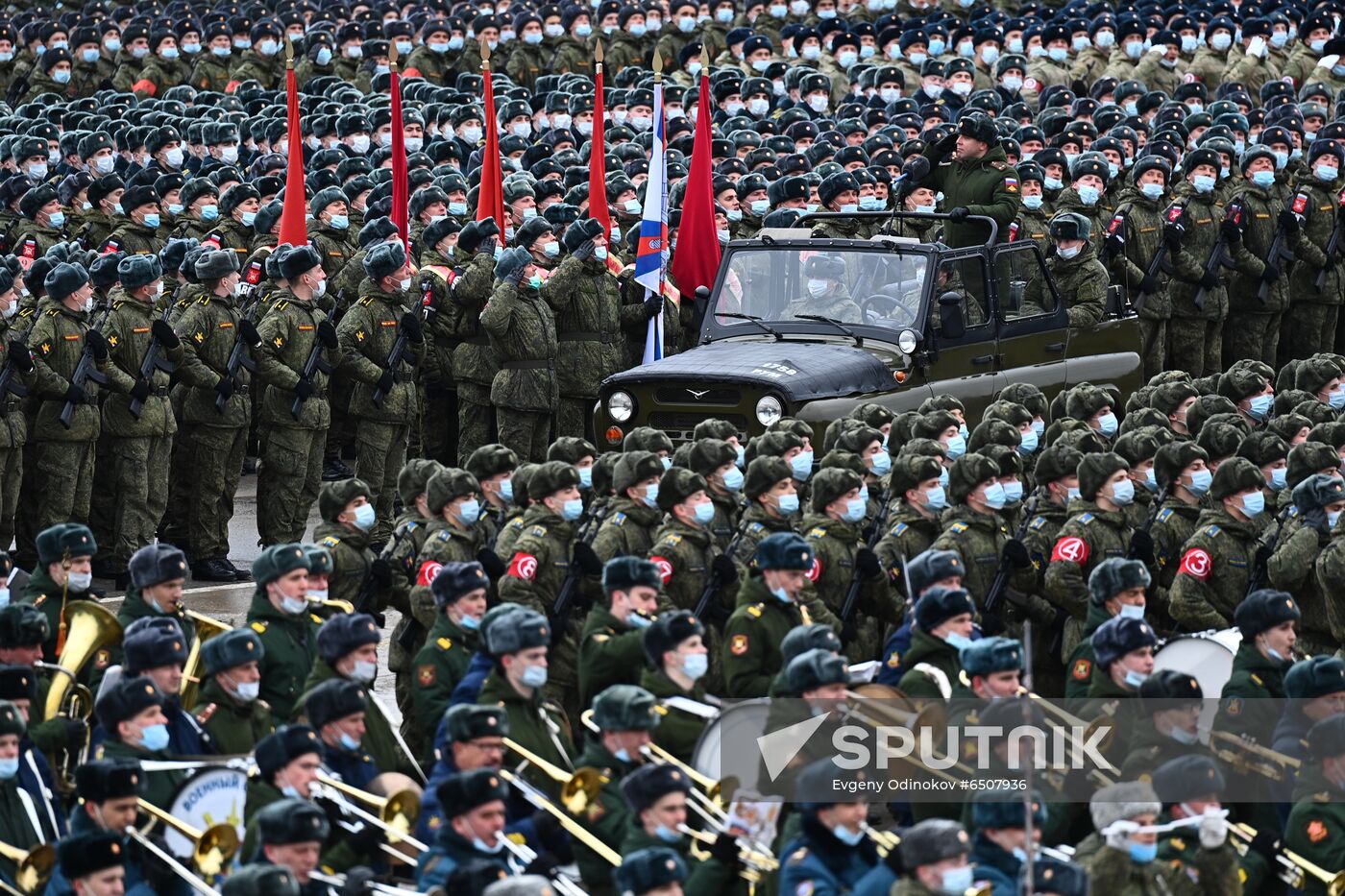 Russia Victory Day Parade Preparations