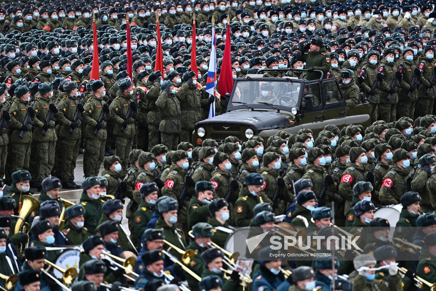 Russia Victory Day Parade Preparations