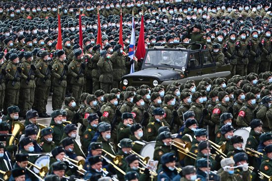 Russia Victory Day Parade Preparations