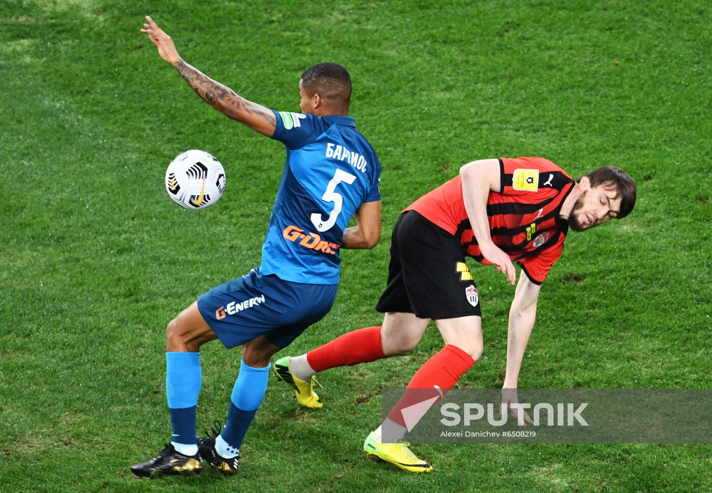 Russia Soccer Premier-League Zenit - Khimki