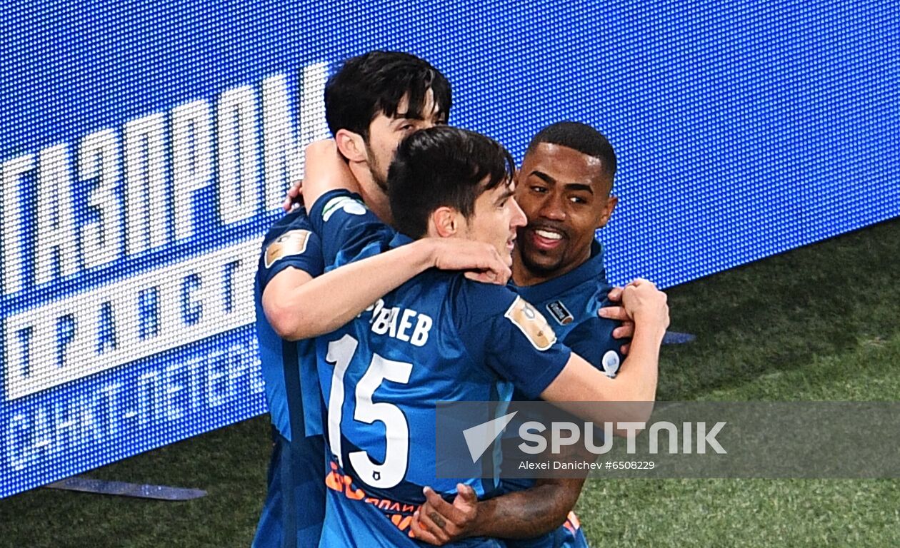 Russia Soccer Premier-League Zenit - Khimki