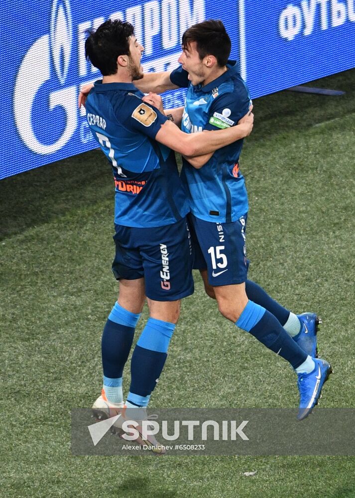 Russia Soccer Premier-League Zenit - Khimki