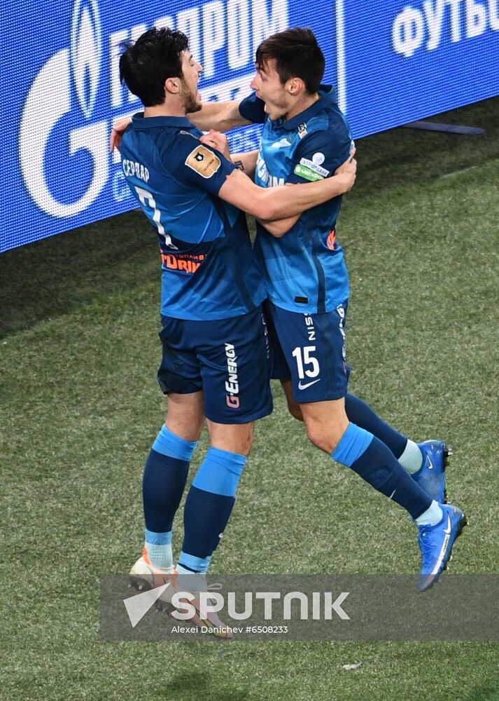 Russia Soccer Premier-League Zenit - Khimki