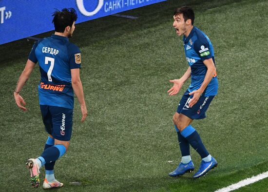 Russia Soccer Premier-League Zenit - Khimki