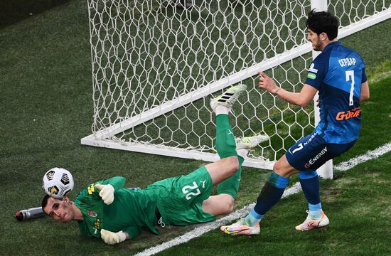 Russia Soccer Premier-League Zenit - Khimki