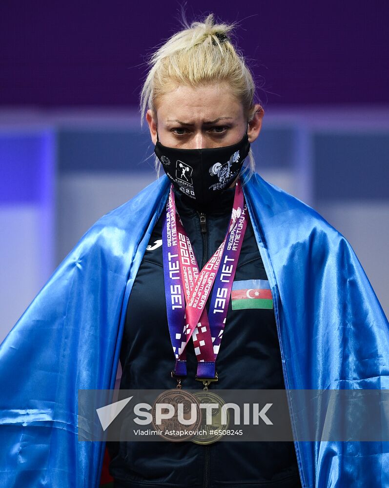 Russia Weightlifting European Championships