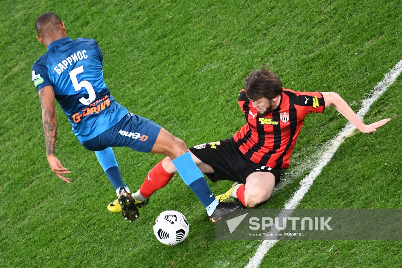 Russia Soccer Premier-League Zenit - Khimki