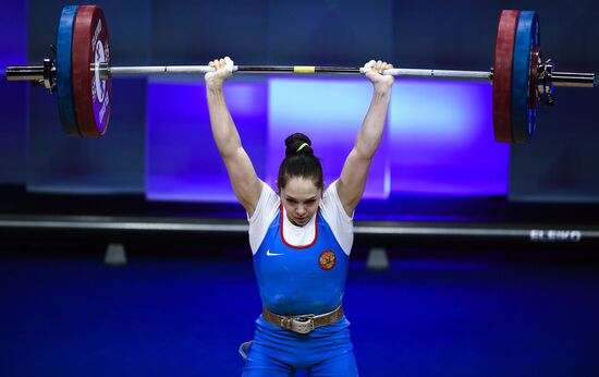 Russia Weightlifting European Championships