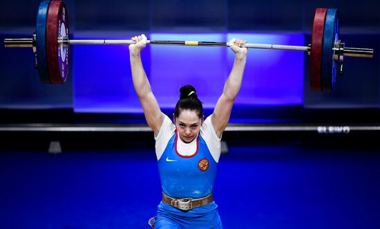 Russia Weightlifting European Championships