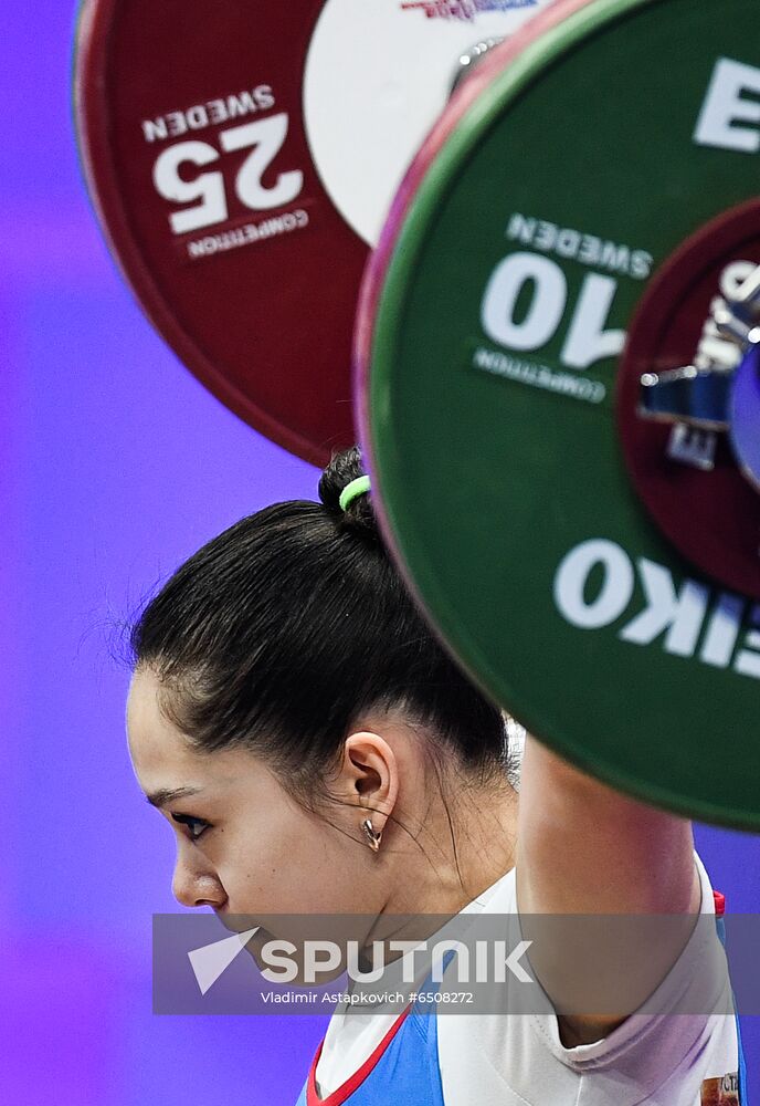 Russia Weightlifting European Championships