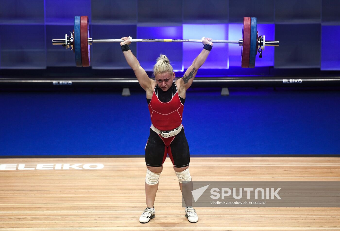 Russia Weightlifting European Championships