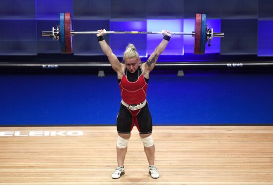 Russia Weightlifting European Championships