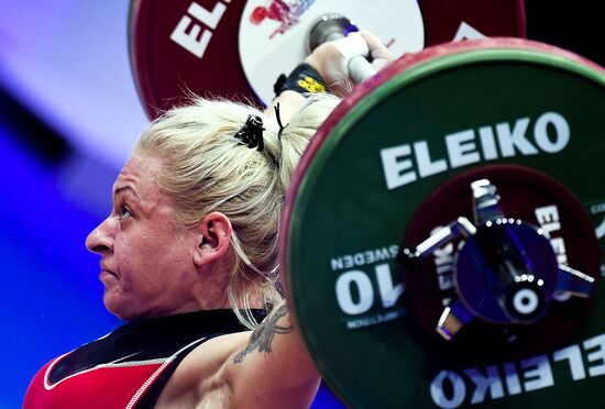 Russia Weightlifting European Championships