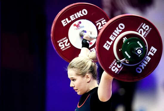 Russia Weightlifting European Championships