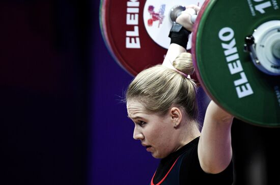 Russia Weightlifting European Championships